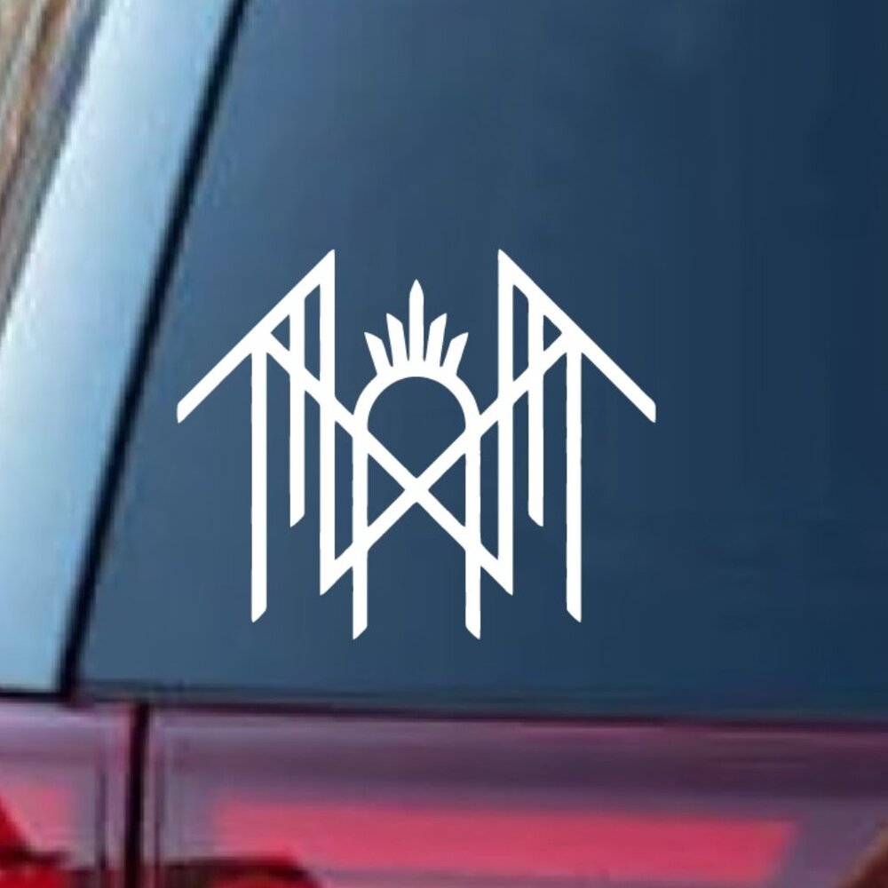 sleep token like sticker decal 12" LARGE